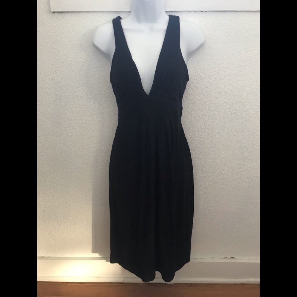 Gap jersey v-neck dress
